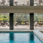 Piscine intérieure du chalet Petula à Megève