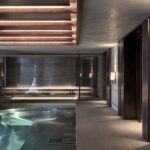 Piscine intérieure du Chalet N°14 à Verbier